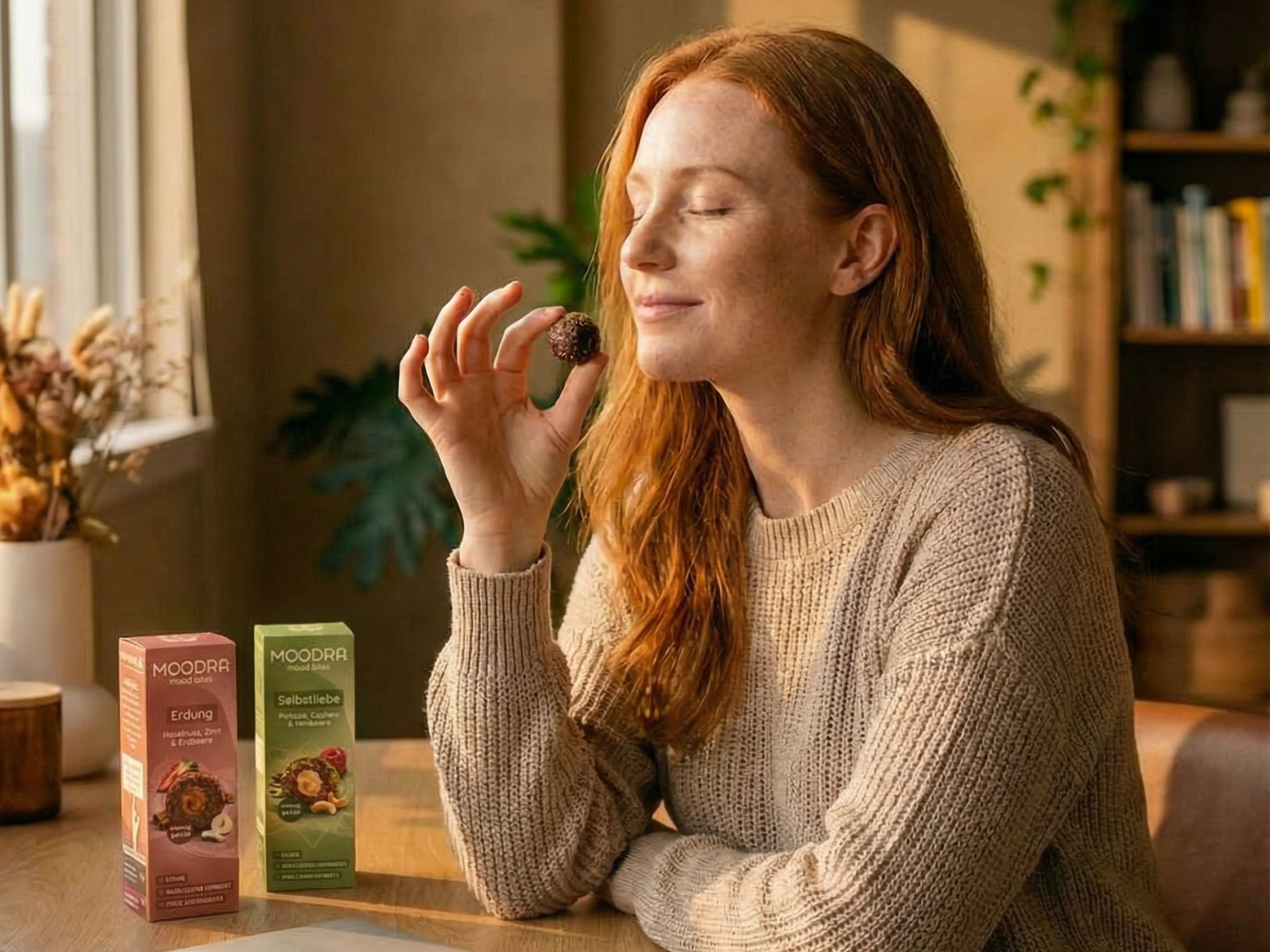 Mindful Snacking Snack Dattelkugeln von MOODRA